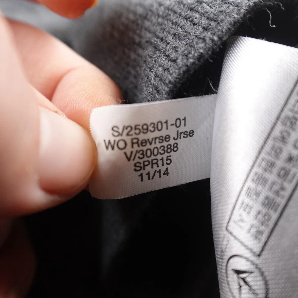 Banana Republic Sweater‎ Mens L Gray Knit 1/4 Zip Mock Neck Pullover Sweatshirt